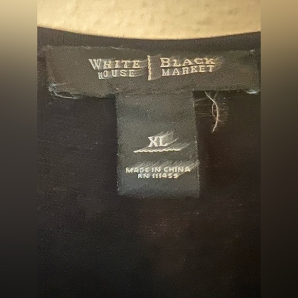 WHITE HOUSE BLACK MARKET Ladies Sweater with Sparkle Embellishments XL - Picture 3 of 14